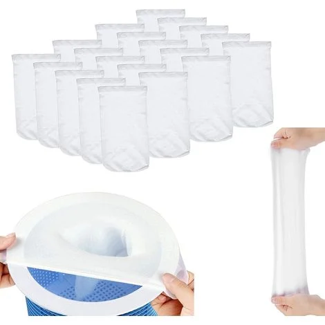 10 pezzi di calze per skimmer da piscina, calze per skimmer, calze per filtro a cestello, per rete di superficie della piscina, rete filtrante flocculante