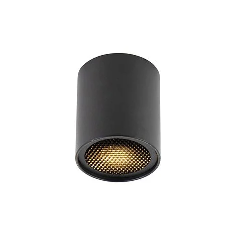 QAZQA Faretto tubo - Design - Alluminio - Nero - Cilindro Max. 1 x Watt