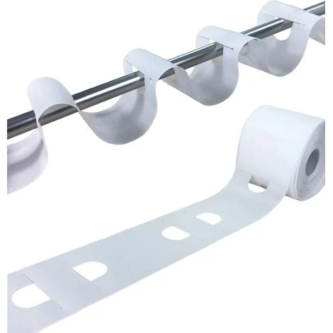 FETTUCCIA per TENDA Riloga ARRICCIA TENDE Mod. PASSANTE A Metro Made in Italy