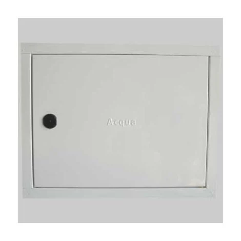 Sportello per contatore acqua preverniciato bianco