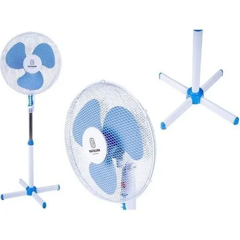 Ventilatore piantana nataluna cm 40×130 50w blu