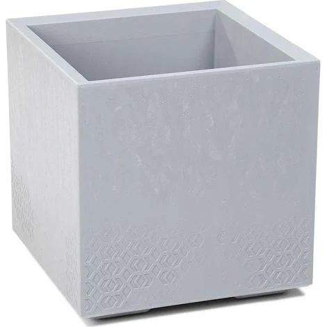 Vaso da fiori Betonique, cemento grigio, 40x40 cm
