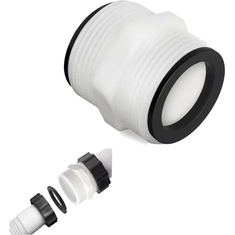 Kit di collegamento per piscina da 38 mm per Intex Coleman, connettore per tubo flessibile da 38 mm, adattatore per tubo flessibile per piscina per pompe Intex per tubi flessibili da 38 mm, per bypass
