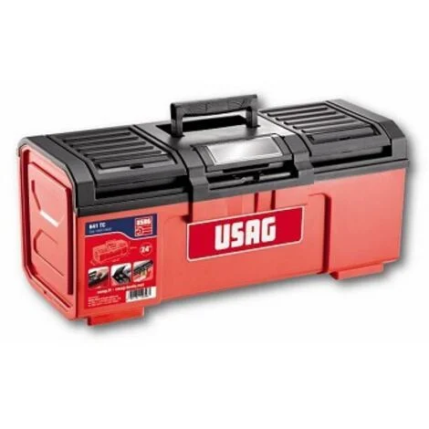 USAG 641 TC 24 VALIGIA BORSA CASSETTA IN PLASTICA PORTA UTENSILI ATTREZZI LAVORO