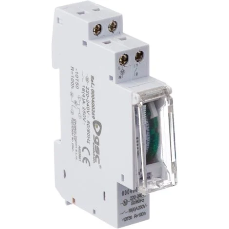 Timer giornaliero 24 ore per guida DIN GSC 0400269