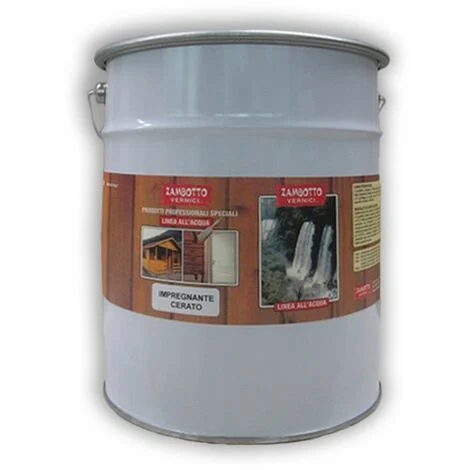 Impregnante cerato Pino all'acqua per legno interni ed esterni 0,75 lt
