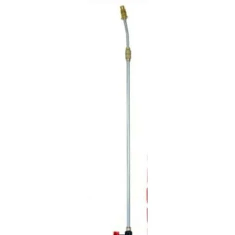 LANCIA ASTA TELESCOPICA PER POMPA SPALLA ZAINO BATTERIA ACCIAIO OTTONE 128LI