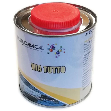 Multichimica via tutto 4lt sverniciatore universale neutro