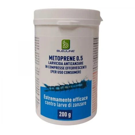 Metoprene 0.5 gr.200 In Compresse Pz.100 Larvicida Anti Zanzare