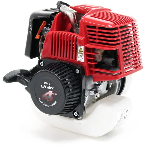 LIFAN 139F-2 Motore a benzina 4 tempi, 1 cilindro, 1,2CV, avviamento a strappo, per Motosega Soffiatori Tosaerba Trivella