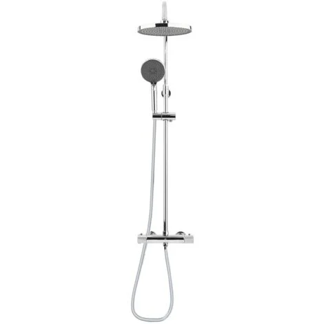 Swiss Aqua Technologies Colonna doccia XXL 240 con miscelatore termostatico, doccia a 3 getti, cromo (SATSSTK)