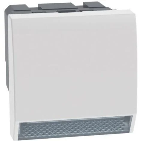 Lampada segnapasso con LED a luce bianca Bticino MatixGo JW4382 BIANCO