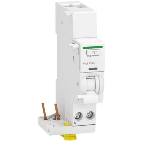 Blocco differenziale Schneider Acti9 1P+N 25A 30mA A/SI 1M IC40 A9Y84625