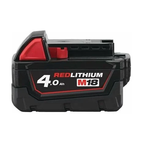 Batteria 18V Li-Ion 4.0 Ah RED LITHIUM M18 B4 - MILWAUKEE 4932430063