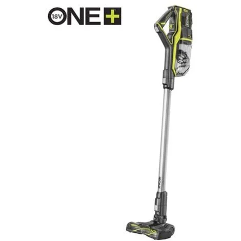 Ryobi R18SV7-0, 18 V OnePlus Brushless LithiumPlus Aspirapolvere - Senza batteria o caricabatteria - R18SV7-0, Verde