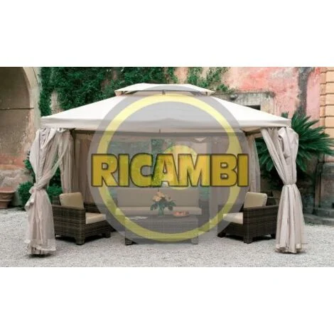 C SET 4 TELI LATERALI P/GAZEBO 3X4M SAHARA