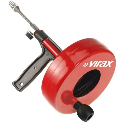 Sturatore manuale a tamburo VIRAX per tubazioni Ø25-50 mm - 290600