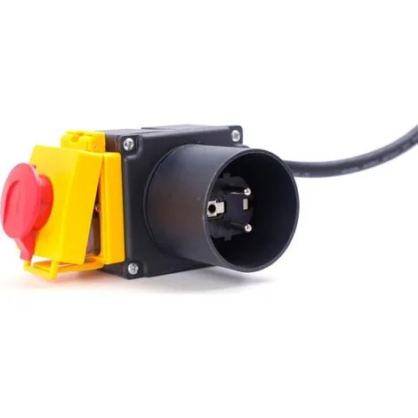 Interruttore magnetico Lizien KOA7 250V 16A per macchina spaccalegna, interruttore a pulsante HCK3T, macchina taglialegna