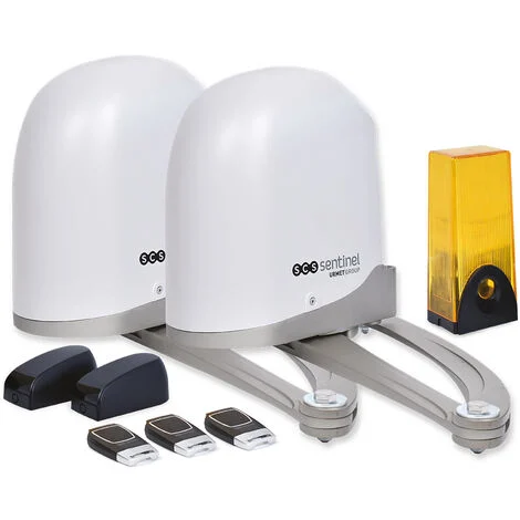 SCS SENTINEL GRUPPO URMET, kit 3 telecomandi per apriancelli battente a bracci articulati, gamma professionale, MBA0095
