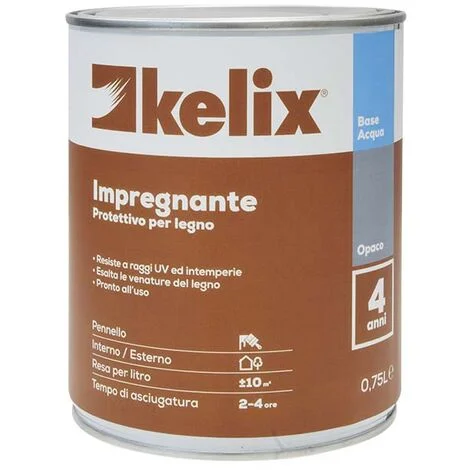 KELIX Impregnante protettivo all'acqua, incolore, 0,75 lt