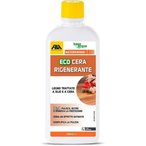 Cera rigenerante legno fila solutions naturewood 500 ml.