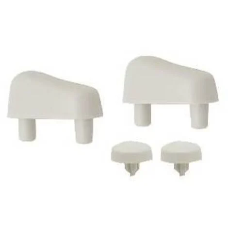KIT PARACOLPI PER SEDILE CONCA E YDRA CARRARA E MATTA Bianco