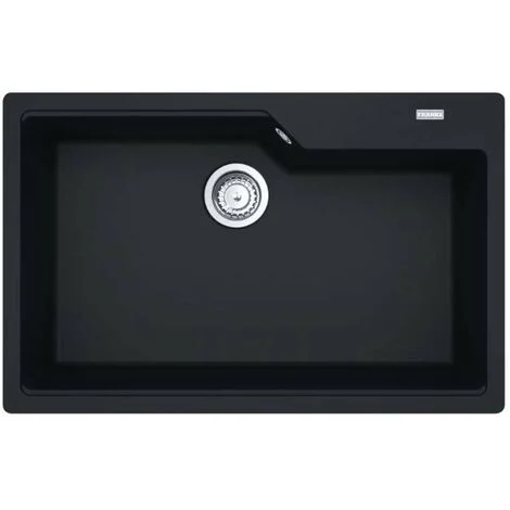 Franke Urban - Lavello in fragranite UBG 610-78, 78x50 cm, nero opaco 114.0700.092