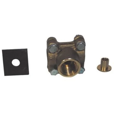 PRESA RAPIDA D'ACQUA IN OTTONE PER TUBO (RUBA ACQUA) 3/8 Foro D.10 mm Fil. 1/2F