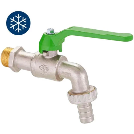 Rubinetto a sfera con resistenza al gelo 1/2"dn 10pn 20