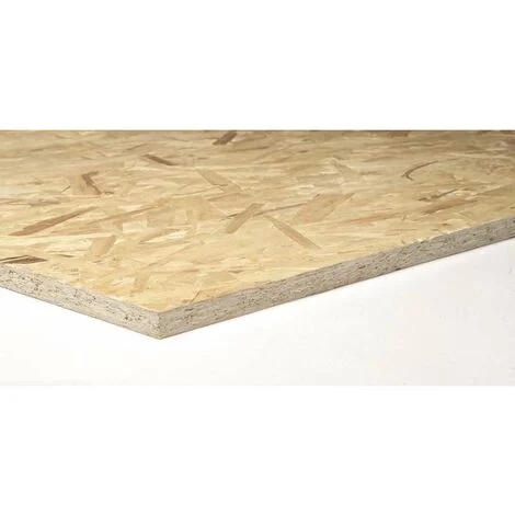 pannello in legno di pioppo osb3 kimono, 1250x620x9 mm