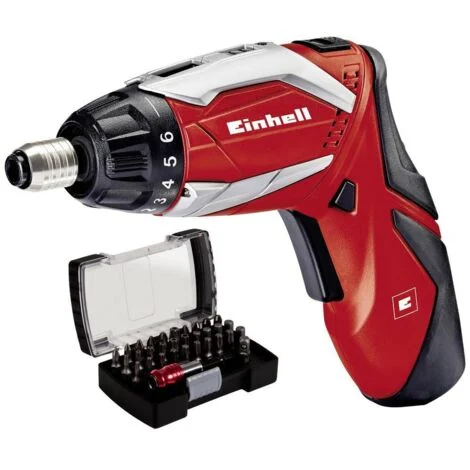 Einhell TE-SD 3,6 Li Kit 4513495 Avvitatore a batteria, Avvitatore a batteria con manico pieghevole 3.6 V 1500 mAh Li-I