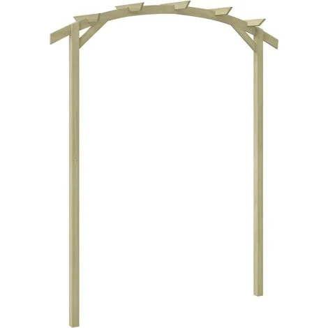 Pergola da Giardino Legno di Pino Impregnato 180x210x40 cm vidaXL