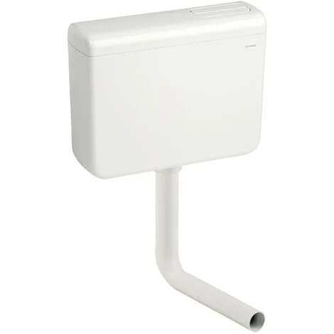 Cassetta di risciacquo esterna scarico wc zaino Iris Duo due scarichi tasti bagno