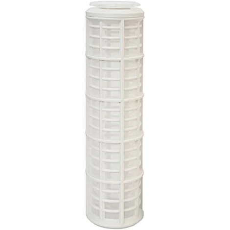 Cartuccia filtrante in nylon lavabile h5" filtrazione 70 micron riutilizzabile e lavabile