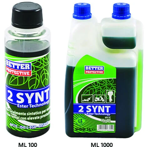 OLIO MISCELA PER MOTORI 2 TEMPI SYNT ml 1000 con dosatore