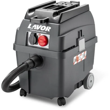 aspiratore solidi liquidi elettrico lavor "pro worker em" 1400w 30 lt 70 l/s