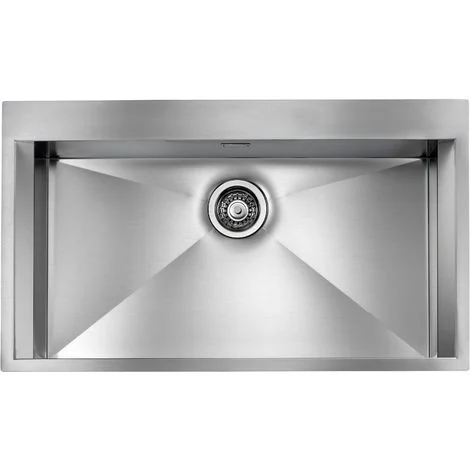 Lavello FOCUSMIX 3" 86X50X19 1 vasca ACCIAIO INOX