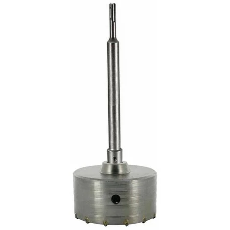 Fresa A Tazza 130 Mm Carotatrice Muro Asta Sds Plus 50 Cm Prolunga Da Trapano