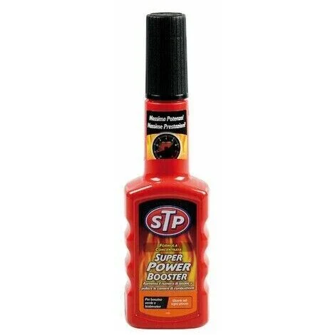 Additivo Super Power BOOSTER STP Motori a BENZINA Aumenta numero ottani 200 ml