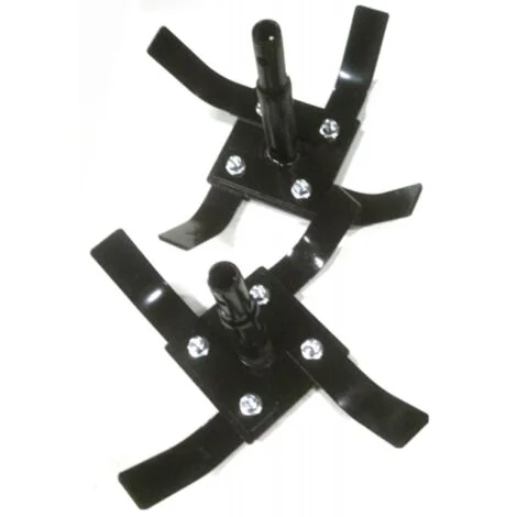 RICAMBIO PAPILLON - MOTOZAPPA (52118) COPPIA LAMA LATERALI P.68
