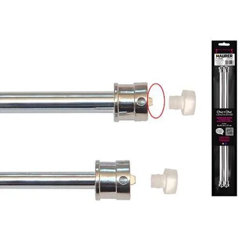 BRIS BRIS UNIVERSALI """IUTA CROMO""" 36-60CM CF2PZ CANCANI+VENTOSE MAURER