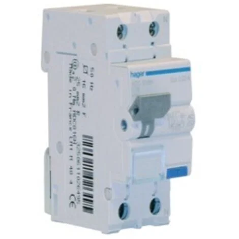 Magnetotermico Differenziale Hager 1P+N 32A 4.5kA 30mA curva C tipo AC ADC832H