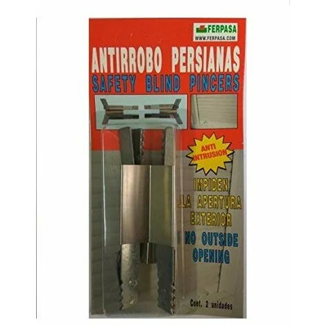 Chiusura antifurto per persiane (10 pezzi sacchetto)