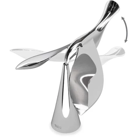 Umbra Tipsy Apribottiglie che sta in equilibrio, Zinco, Cromo