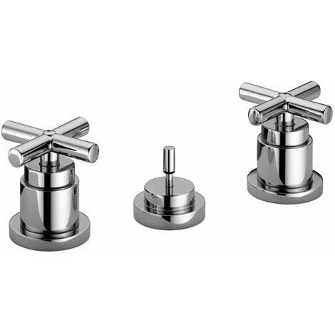 Batteria bidet Paffoni serie Quattro QTV116CRCromato - Ottone