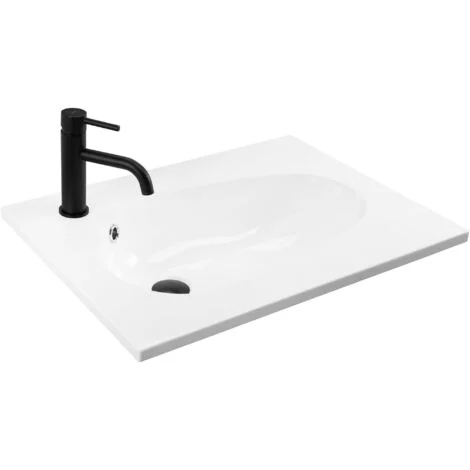 LAVABO SELENA 60 IN CONGLOMERATO - INCASSO SKU REA-U6020