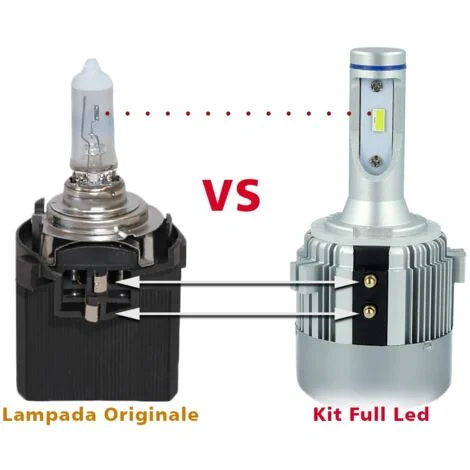 Kit Full Led Canbus H7 Specifico VAG Per VW Golf 7 VII 6 Touran Scirocco Mercedes Benz Vito Sprinter Audi Seat Skoda Porsche Anabbagliante 40W 12V