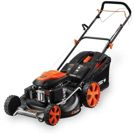 Tagliaerba a scoppio FUXTEC RM5396 semovente motore 4 tempi a benzina 196cc - larghezza di taglio 53 cm 196cc - funzione mulching