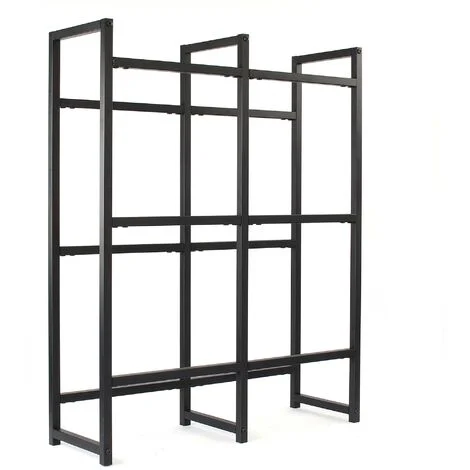 Toboli Scaffale in acciaio a ripiani per 6 casse di bevande, porta casse d'acqua 91x31x116cm, 20 kg/piano