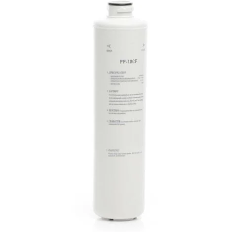 Naturewater Filtro a sedimenti PP-10CF 10" con filtrazione 5µ Cartuccia filtrante in PP per trattamento acqua